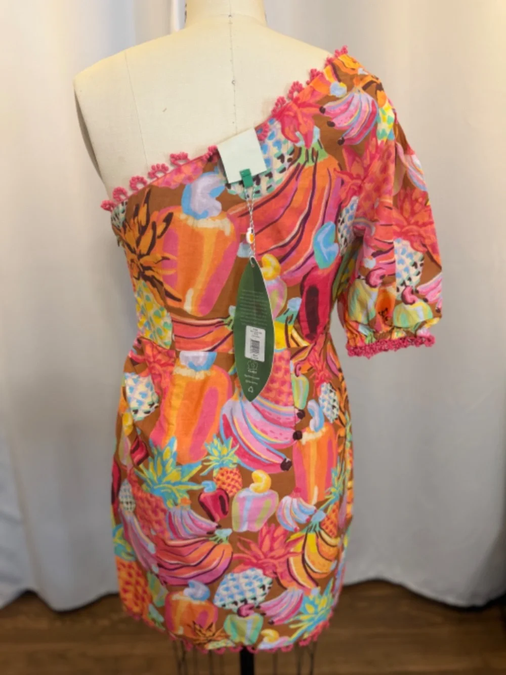 NWT FARM RIO - FRUIT SALAD MINI DRESS - SZ SMALL